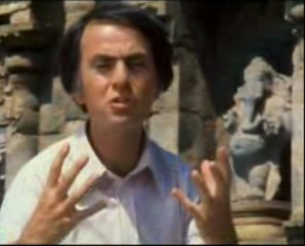 Carl Sagan at Darasuram Temple