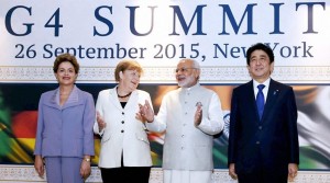 Modi at G4 Summit