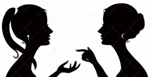 https://www.dreamstime.com/stock-images-gossip-silhouette-image26147964