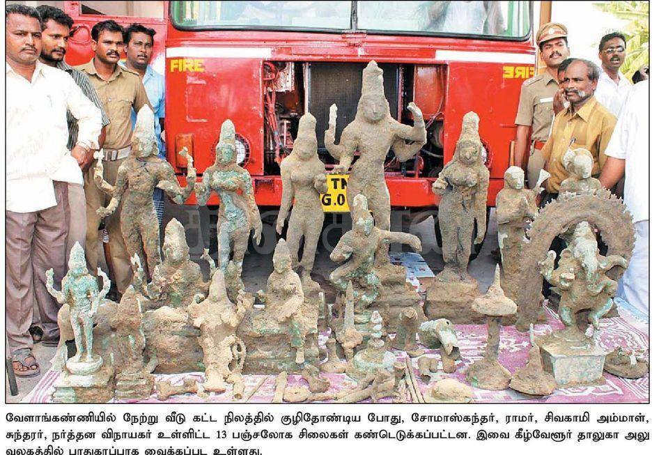 velankanni-many-statues-unearthed